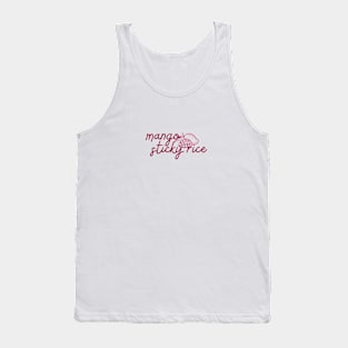 mango sticky rice - maroon red - with sketch Tank Top